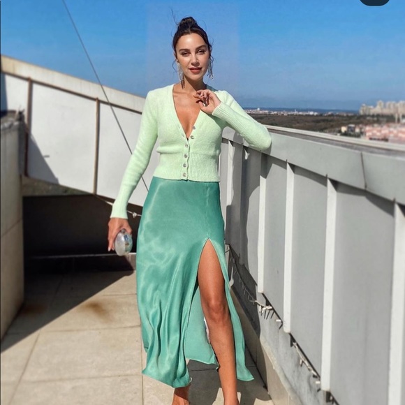 Zara jewel button cardigan bloggers favorite - Picture 3 of 11